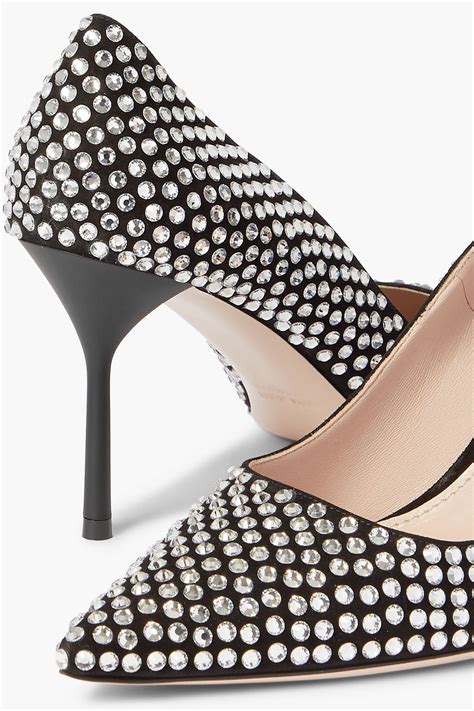 miu miu crystal embellished pumps|Women's pumps shoes .